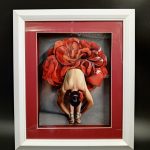 Üç Boyutlu Balerin Tablo