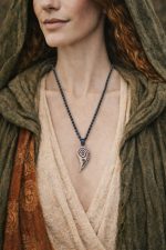 Seramik Spiral Kolye - Görsel 2