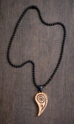 Seramik Spiral Kolye - Görsel 3