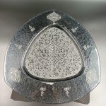 Gri üçgen tabak - Görsel 2