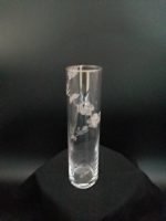 Altın Yaldızlı ve Kumlama Gül Desenli Vazo - Görsel 2