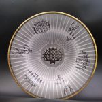 Hitit Güneşi Dekorlu Tabak