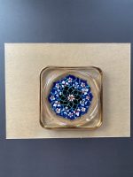 Tezhip Sanatlı Dekoratif Tabak / Mumluk - Görsel 2