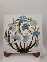 Kranfil Motifli Çini Karo