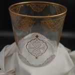 Tezhip desenli büyük vazo