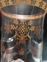 Tarçın renkli büyük nar desenli vazo - Görsel 3