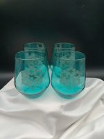 Platin mavi 4'lü bardak - Görsel 3