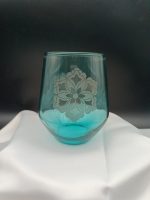 Platin mavi 4'lü bardak - Görsel 2