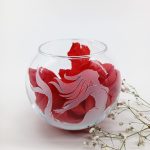 Deniz kızı desenli fanus