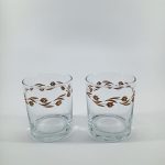 Lale desenli 2'li viski bardağı - Görsel 2