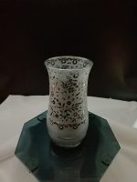 Gümüş çiçekli vazo - Görsel 4